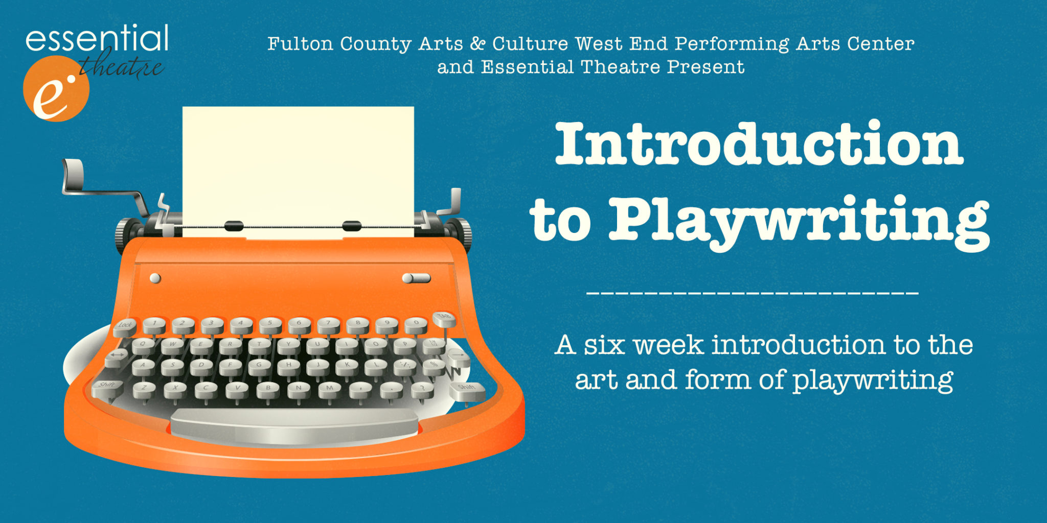 Introduction to Playwriting Essential Theatre
