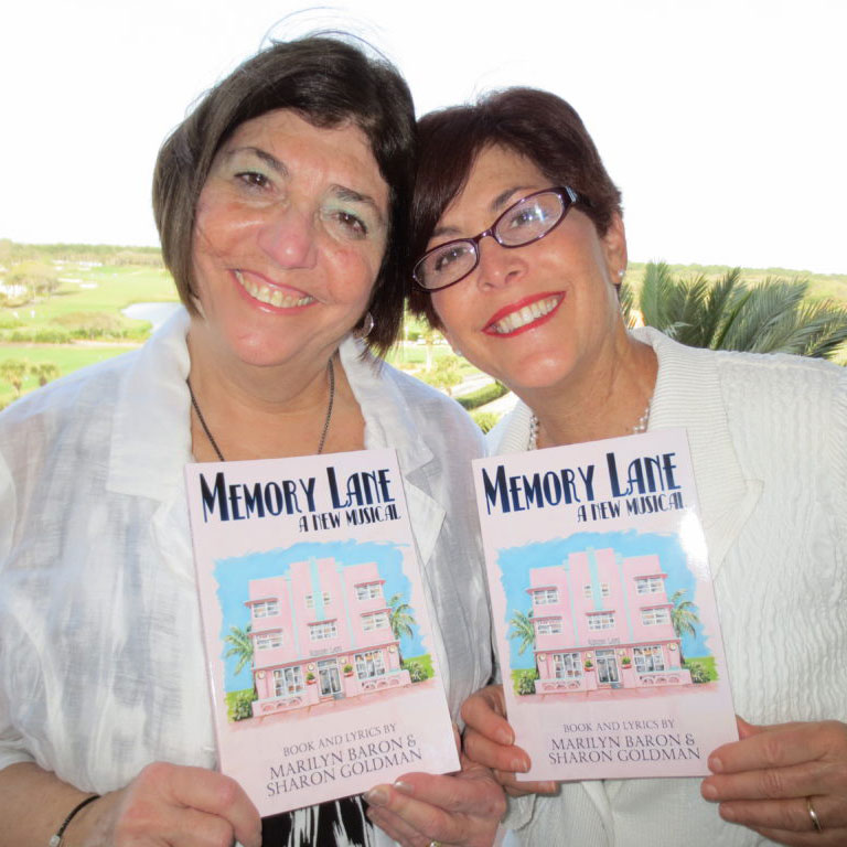 Marilyn and Sharon, authors of Memory Lane