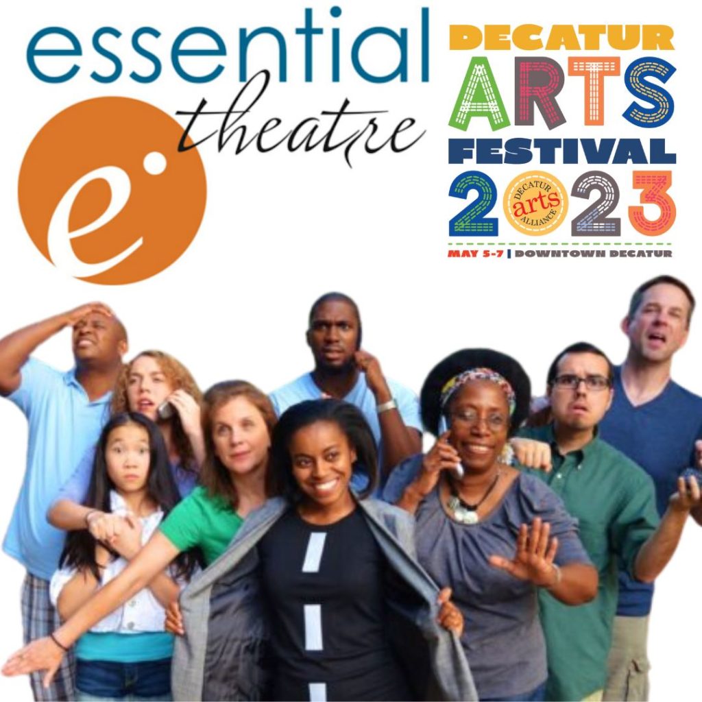 Essential Theatre and Hush Harbor Lab at the 2023 Decatur Arts Festival