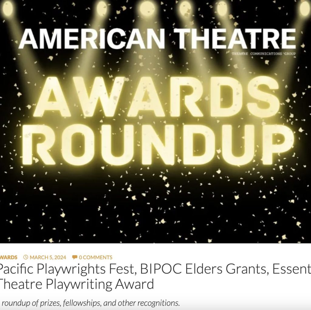 American Theatre Magazine Awards Roundup